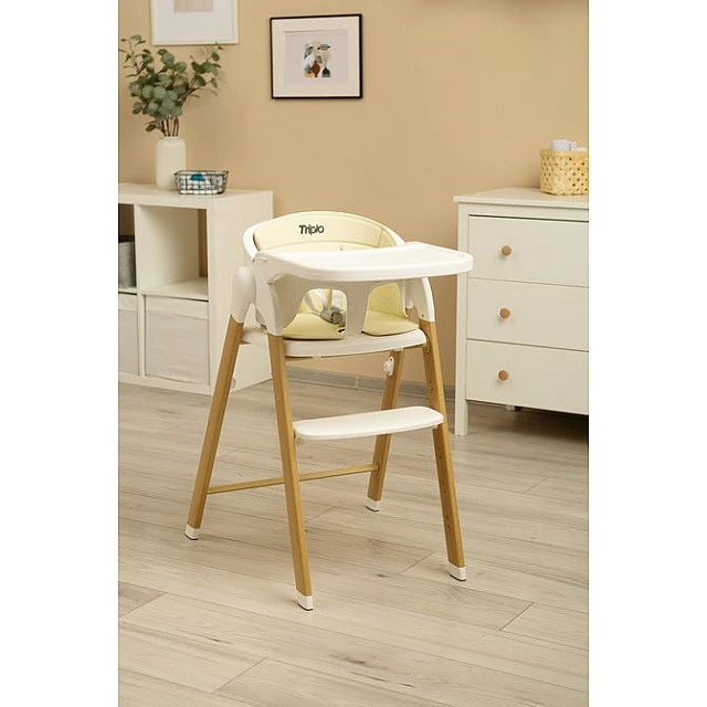 Столче За Хранене Triplo 3в1 Beige Caretero