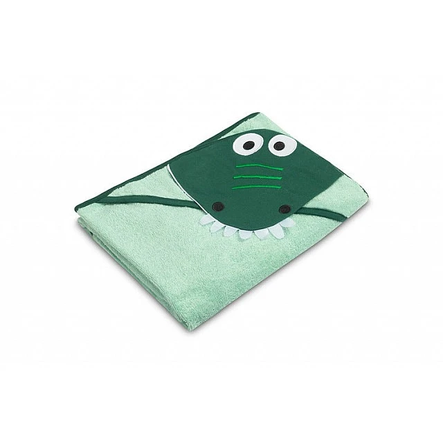 Water Friends Crocodile Bath Towel Green