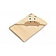 Baby Hooded Towel Walrus Beige Sensillo
