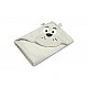 Bath towel Bear Water Friends grey