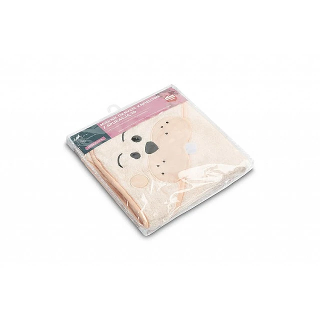 Water Friends Rabbit Bath Towel Pink