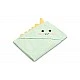 Бебешка Хавлия С Качулка Bathfriends 100X100 Дино Мента Sensillo
