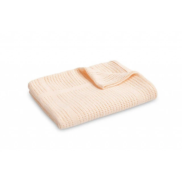 Blanket 100% Cotton Moli Light Pink Sensillo