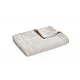 Blanket 100% Cotton Moli Light Gray Sensillo