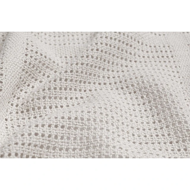 Blanket 100% Cotton Moli Light Gray Sensillo