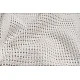 Blanket 100% Cotton Moli Light Gray Sensillo