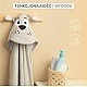 Bath towel Bear Water Friends grey