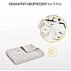Blanket 100% Cotton Moli Beige Coffee Sensillo