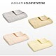 Blanket 100% Cotton Moli Light Gray Sensillo