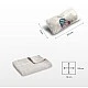 Blanket 100% Cotton Moli Light Gray Sensillo