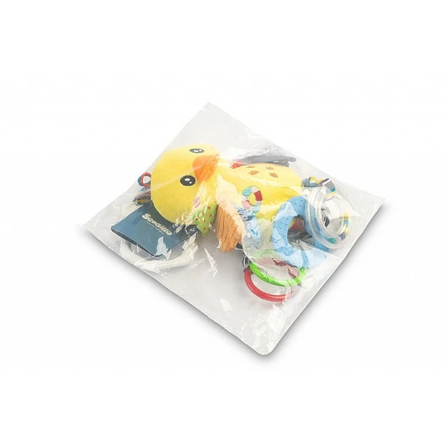 Colorful Travel Rattle – Duck Sensillo