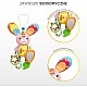 Colorful Travel Rattle – Duck Sensillo