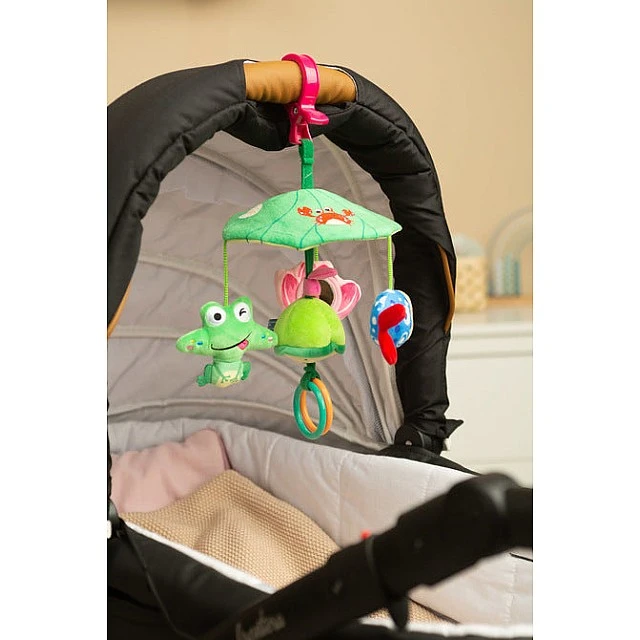 Colorful Carousel for Baby Stroller – Frog Sensillo