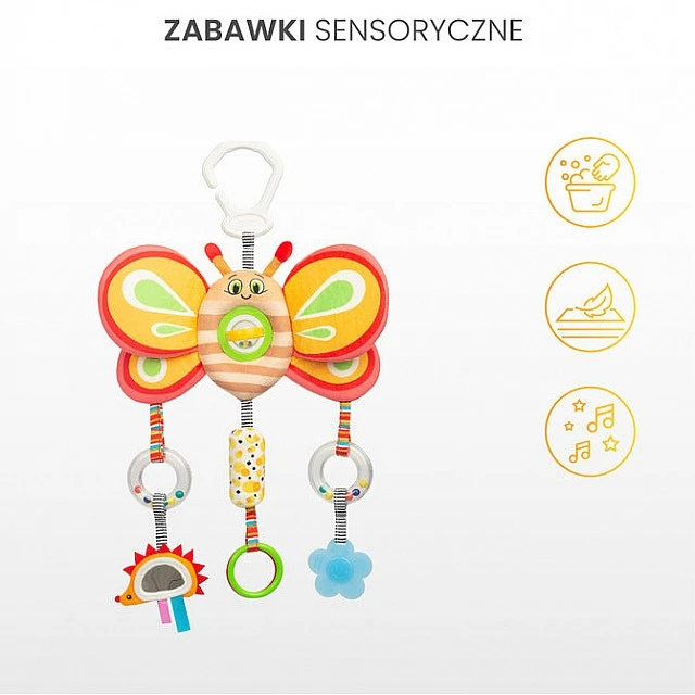 Colorful Travel Toy – Butterfly Sensillo