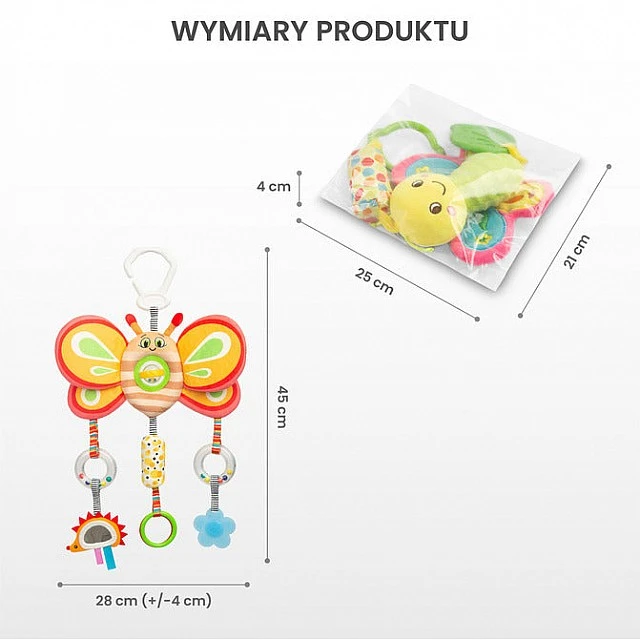 Colorful Travel Toy – Butterfly Sensillo