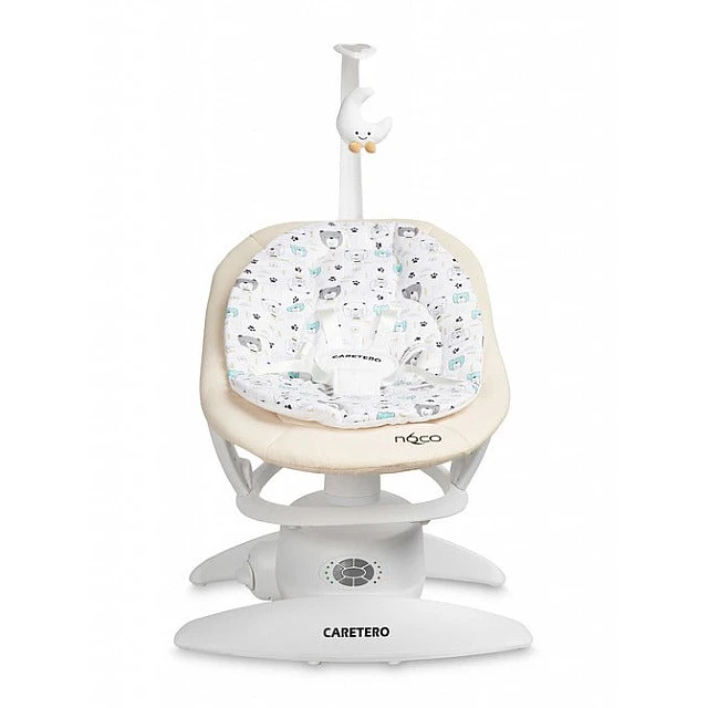 2in1 Chaise Lounge And Swing Rocker Noco Beige Caretero