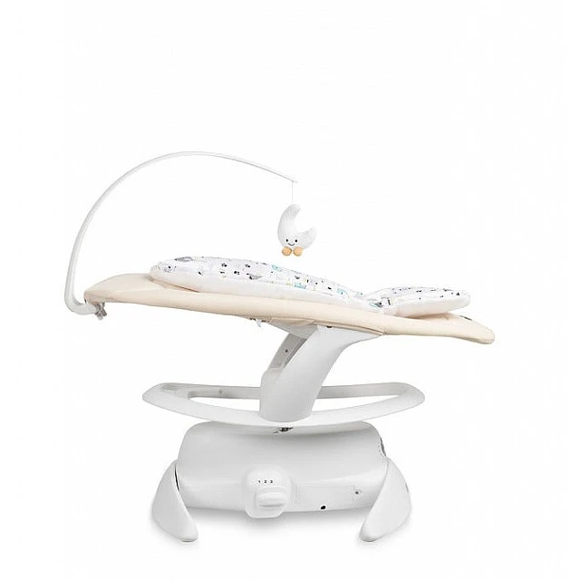 2in1 Chaise Lounge And Swing Rocker Noco Beige Caretero
