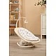 2in1 Chaise Lounge And Swing Rocker Noco Beige Caretero