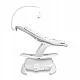 2IN1 Chaise Lounge And Rocker Swing Noco Gray Caretero