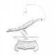 2IN1 Chaise Lounge And Rocker Swing Noco Gray Caretero