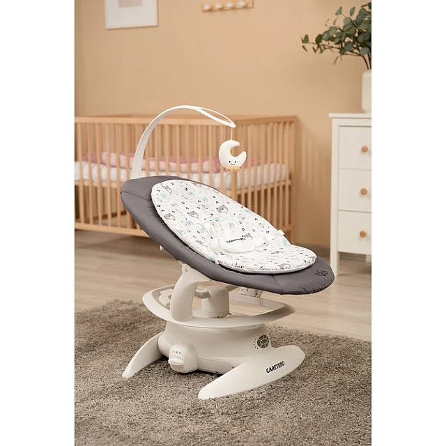 2in1 Chaise Lounge And Swing Rocker Noco Graphite Caretero