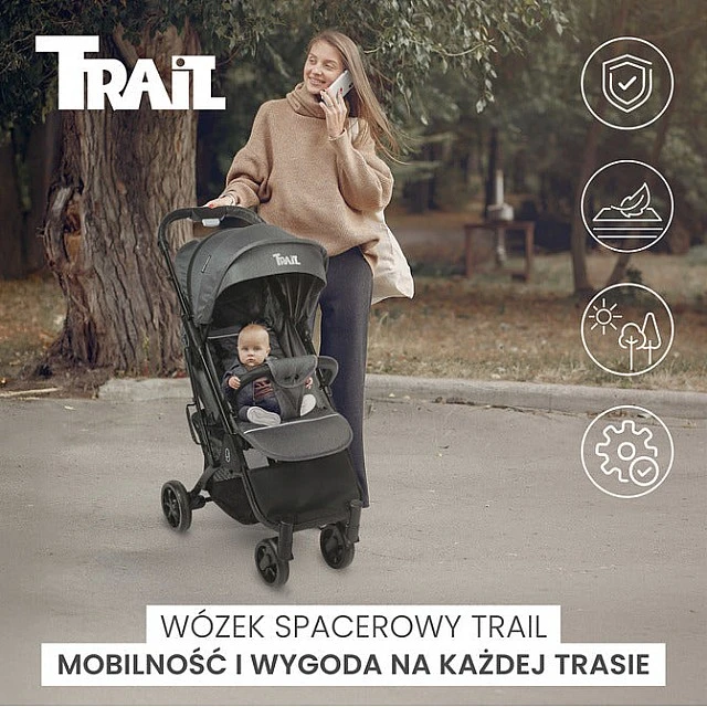 Количка Trail Graphite