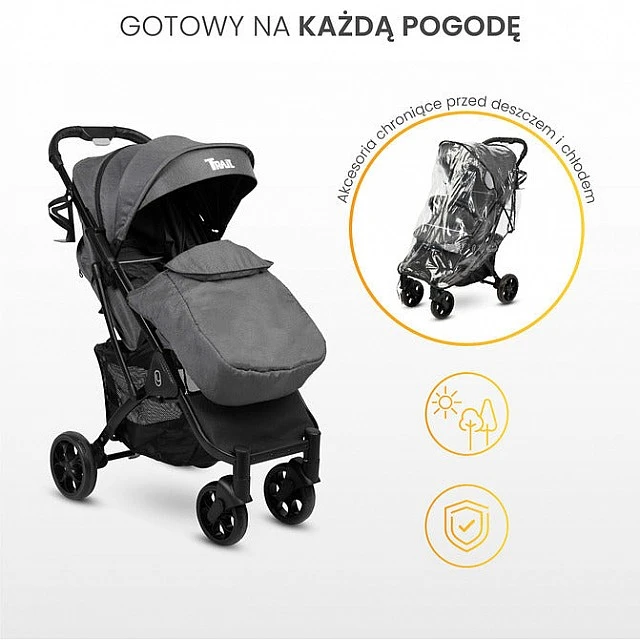 Количка Trail Graphite