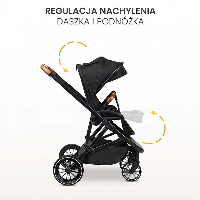 Количка Ratio Черна Caretero