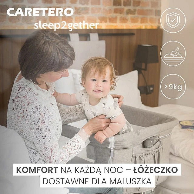 Cot Next To Me Sleep2Gether Beige Caretero