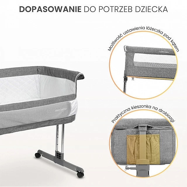 Cot Next To Me Sleep2Gether Beige Caretero
