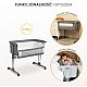 Next To Me Sleep2Gether Graphite cot Caretero