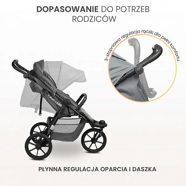 Stroller Lima Black Caretero