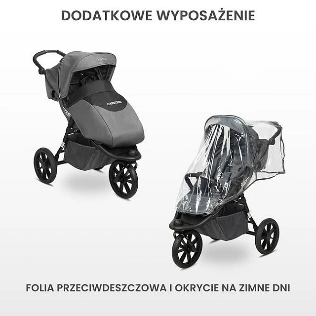 Stroller Lima Black Caretero