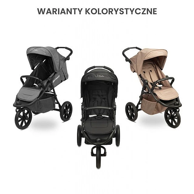 Stroller Lima Black Caretero