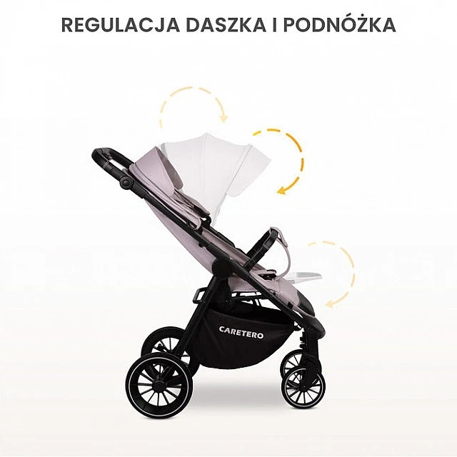 Baby Stroller Agil Gray Caretero