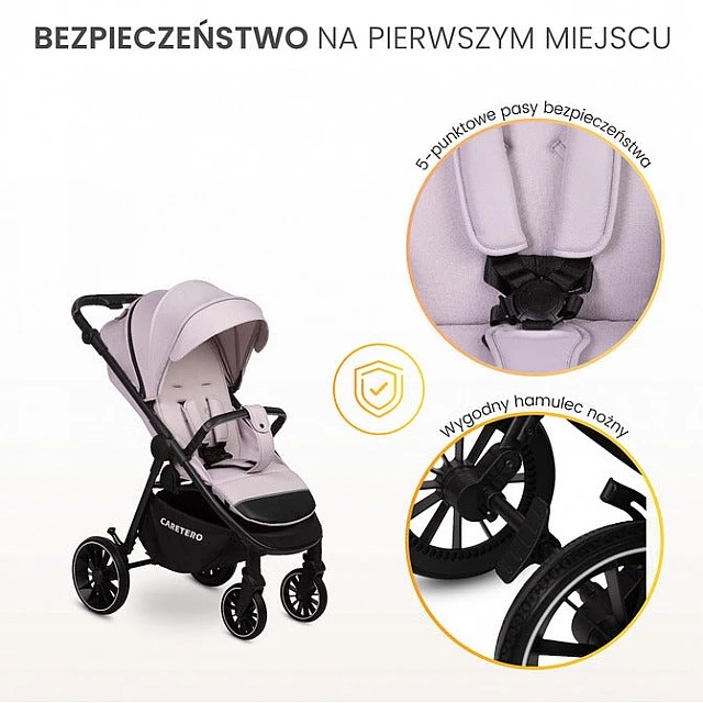 Baby Stroller Agil Gray Caretero