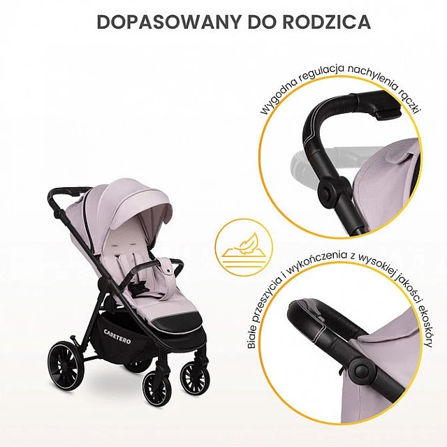 Baby Stroller Agil Gray Caretero