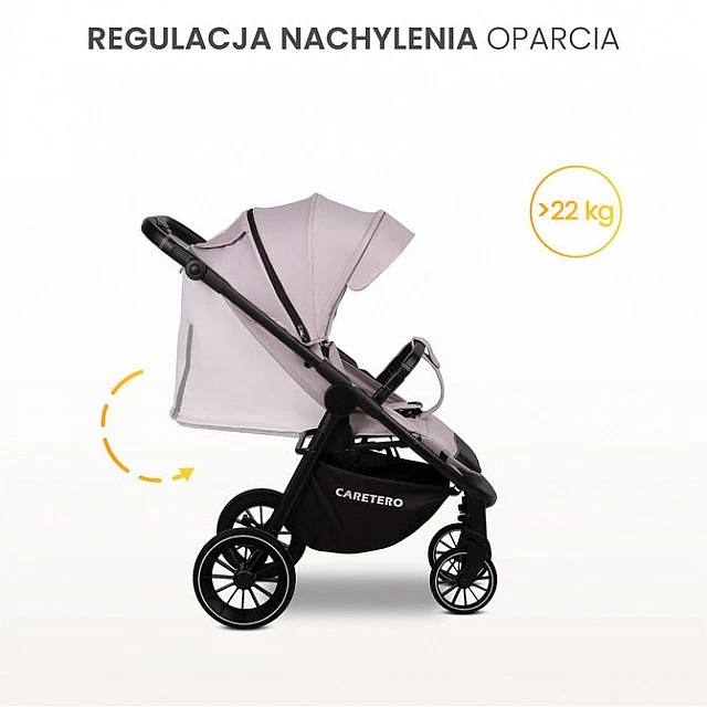 Бебешка Количка Agil Кафява Caretero