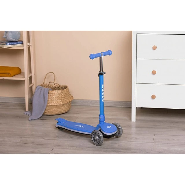 Тротинетка Carbon Светлосиня Caretero Toyz