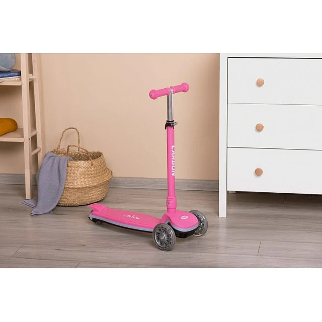 Carbon Scooter Pink Caretero Toyz