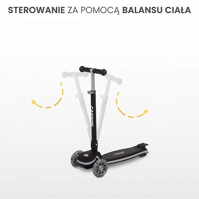 Scooter Carbon Black Caretero Toyz