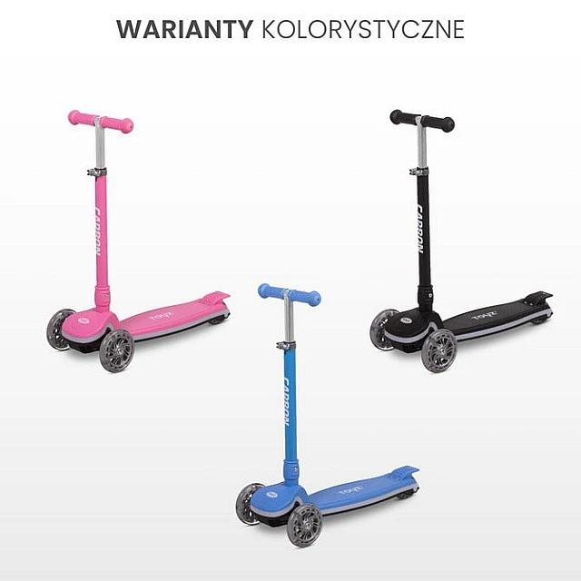 Scooter Carbon Black Caretero Toyz