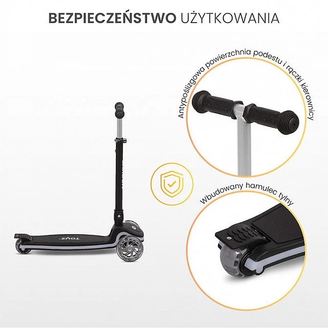 Carbon Scooter Pink Caretero Toyz