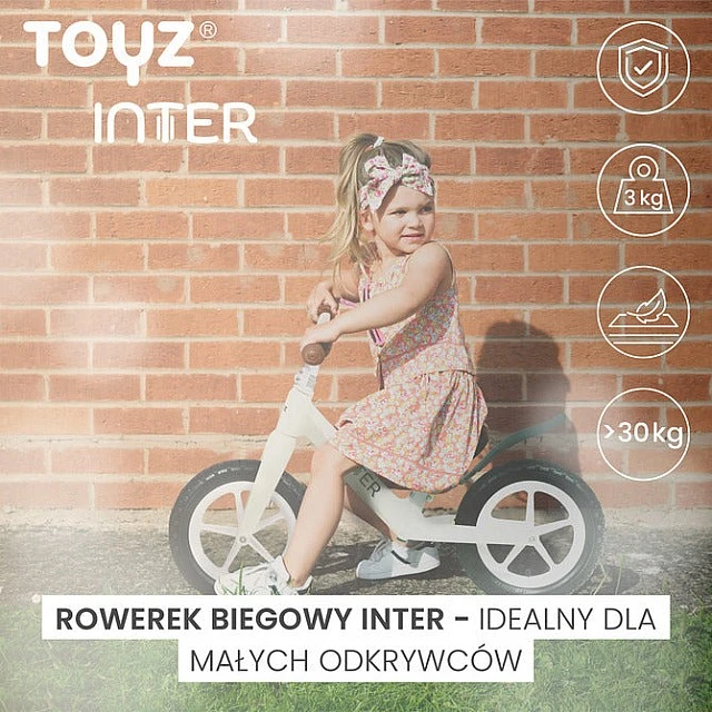 Баланс Велосипед Inter Мента (Ментолов Зелен Цвят) Caretero Toyz