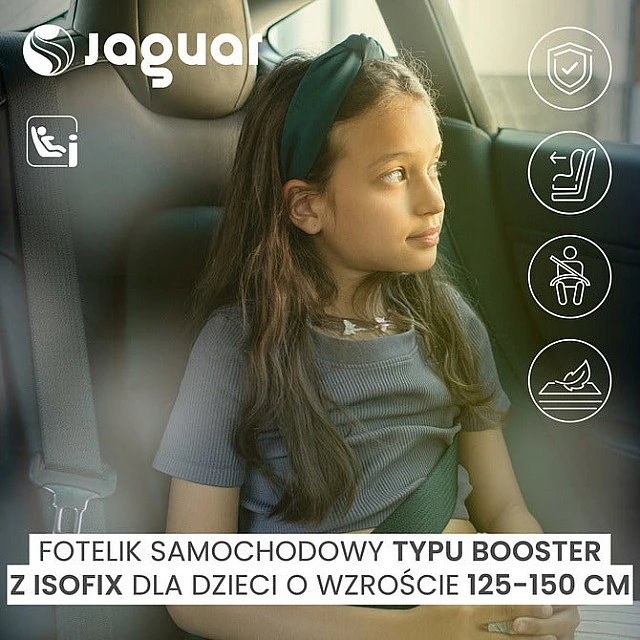 Jaguar I-Size Car Seat Pink (125-150) Caretero