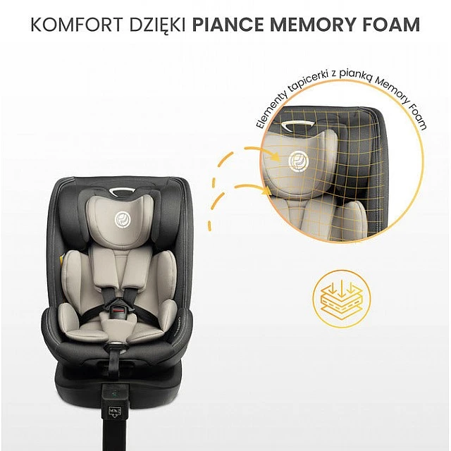 Car seat Fortis I-Size Gray 15-36kg Caretero