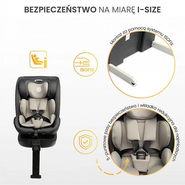 Car seat Fortis I-Size Emerald 15-36kg Caretero