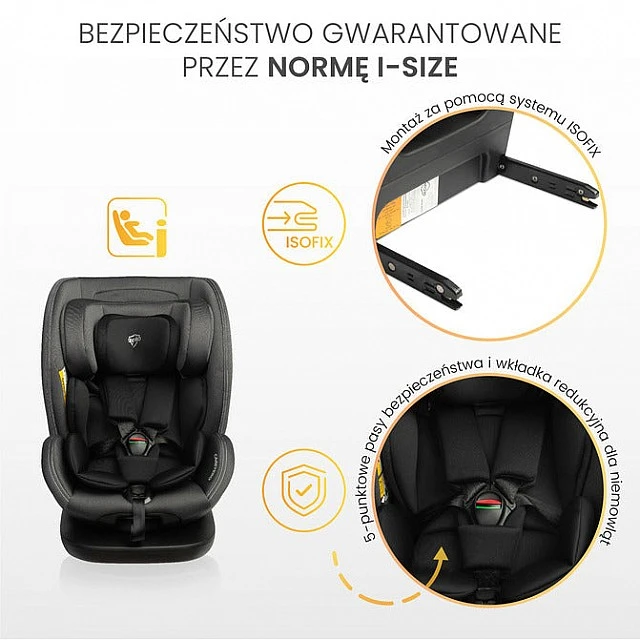 Car Seat Securo I-Size Light Gray (40-150) Caretero
