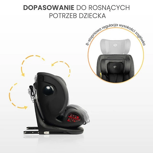 Car Seat Securo I-Size Light Gray (40-150) Caretero