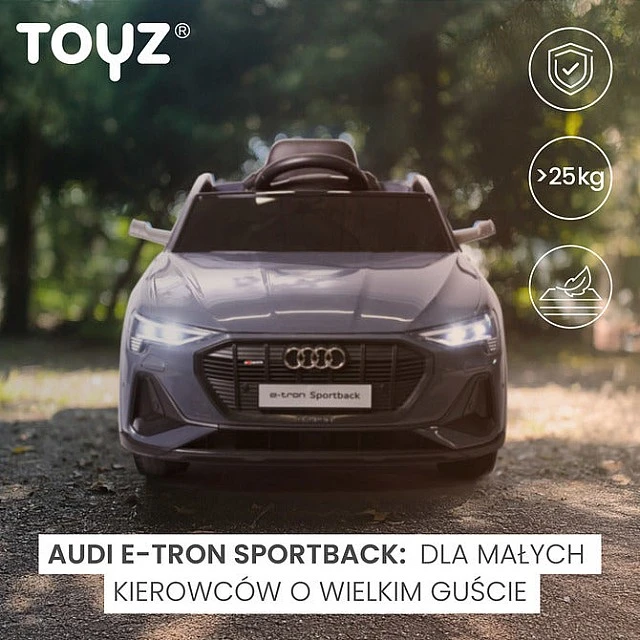 Battery Car Audi Etron Sportback Red Caretero Toyz